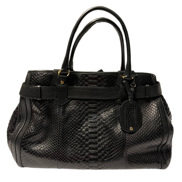 GUCCI X-Large GG Running Python Tote Bag - Picture 2 of 7